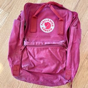 Red Fjallraven Backpack
